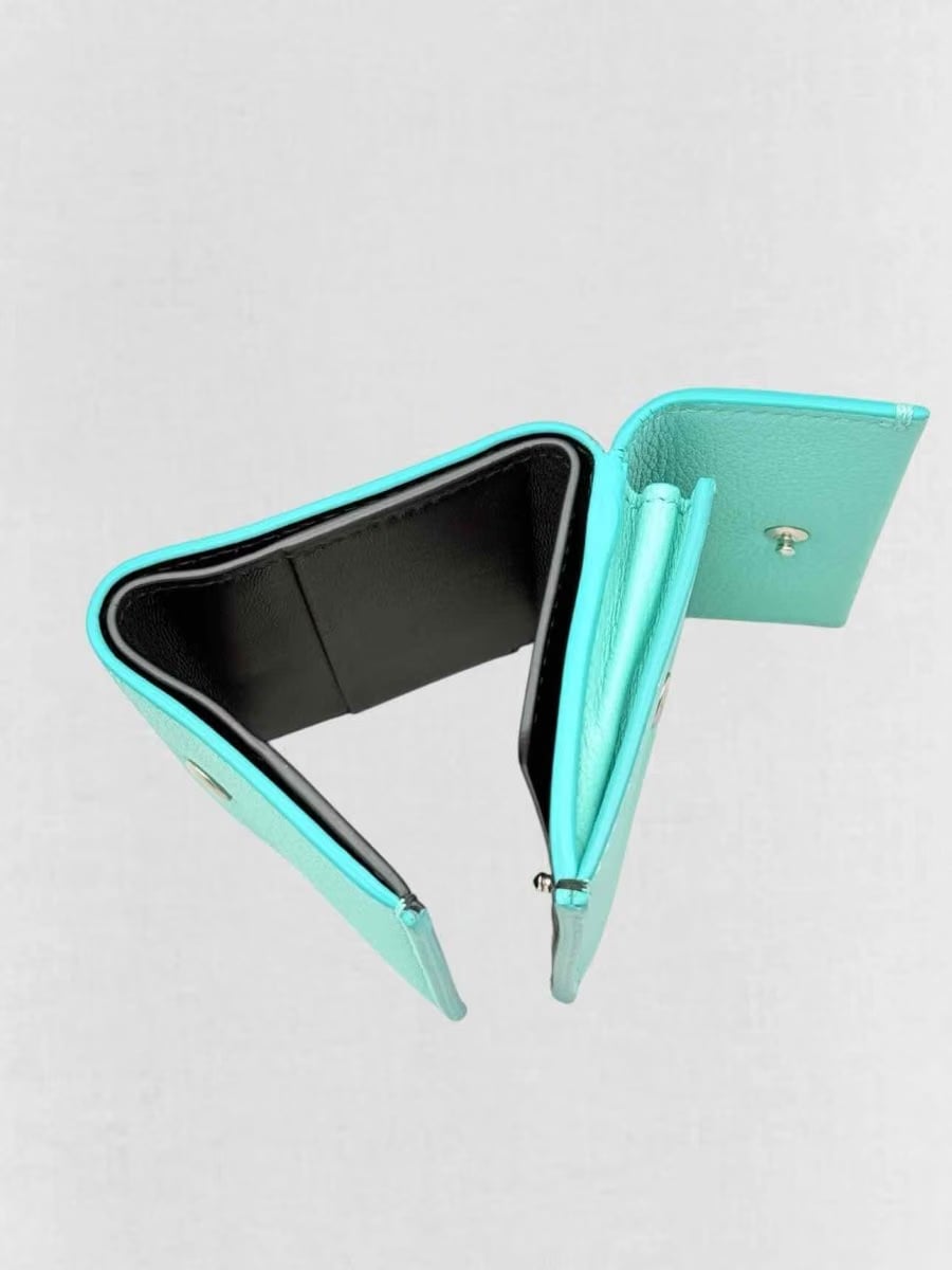 TIFFANY & CO Tiffany Blue Compact Wallet