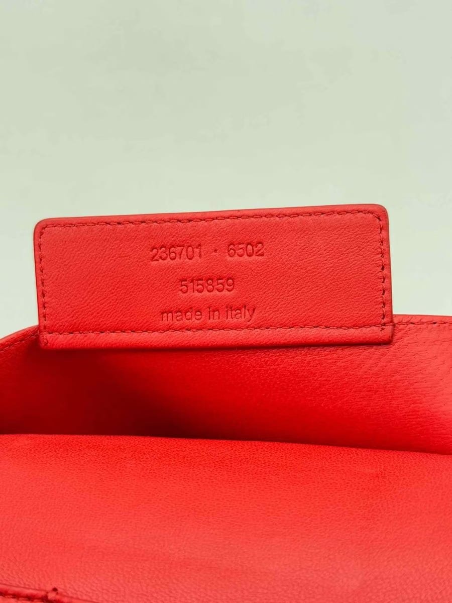 BALENCIAGA Papier A4 Red Tote Bag