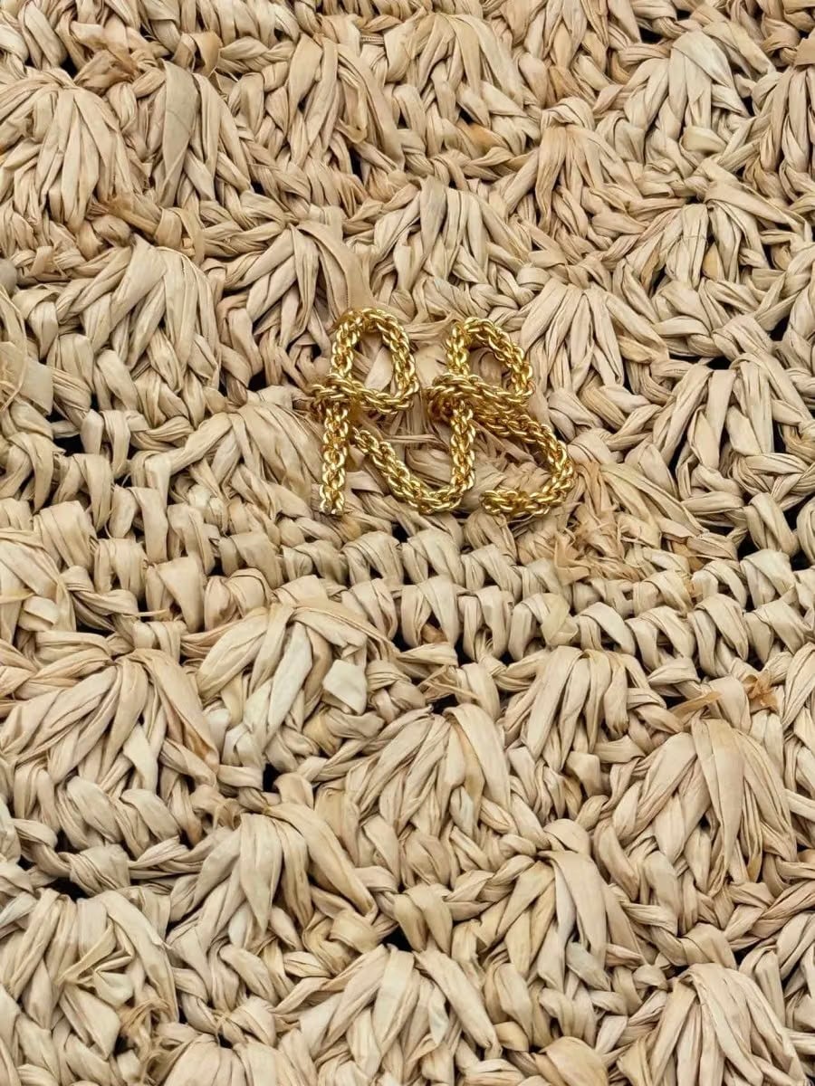 RUSLAN BAGINSKIY Beige Monogram Hat