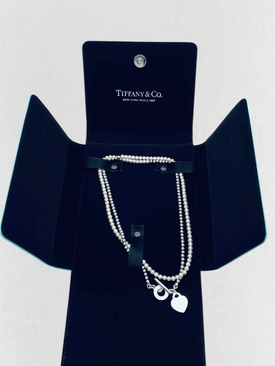 TIFFANY & CO Return To Tiffany .01 diamond Necklace