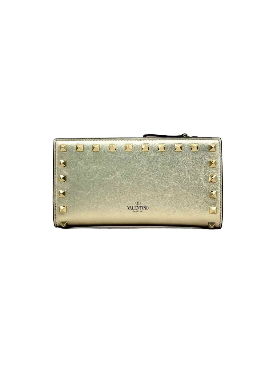 VALENTINO GARAVANI Gold Continental Wallet