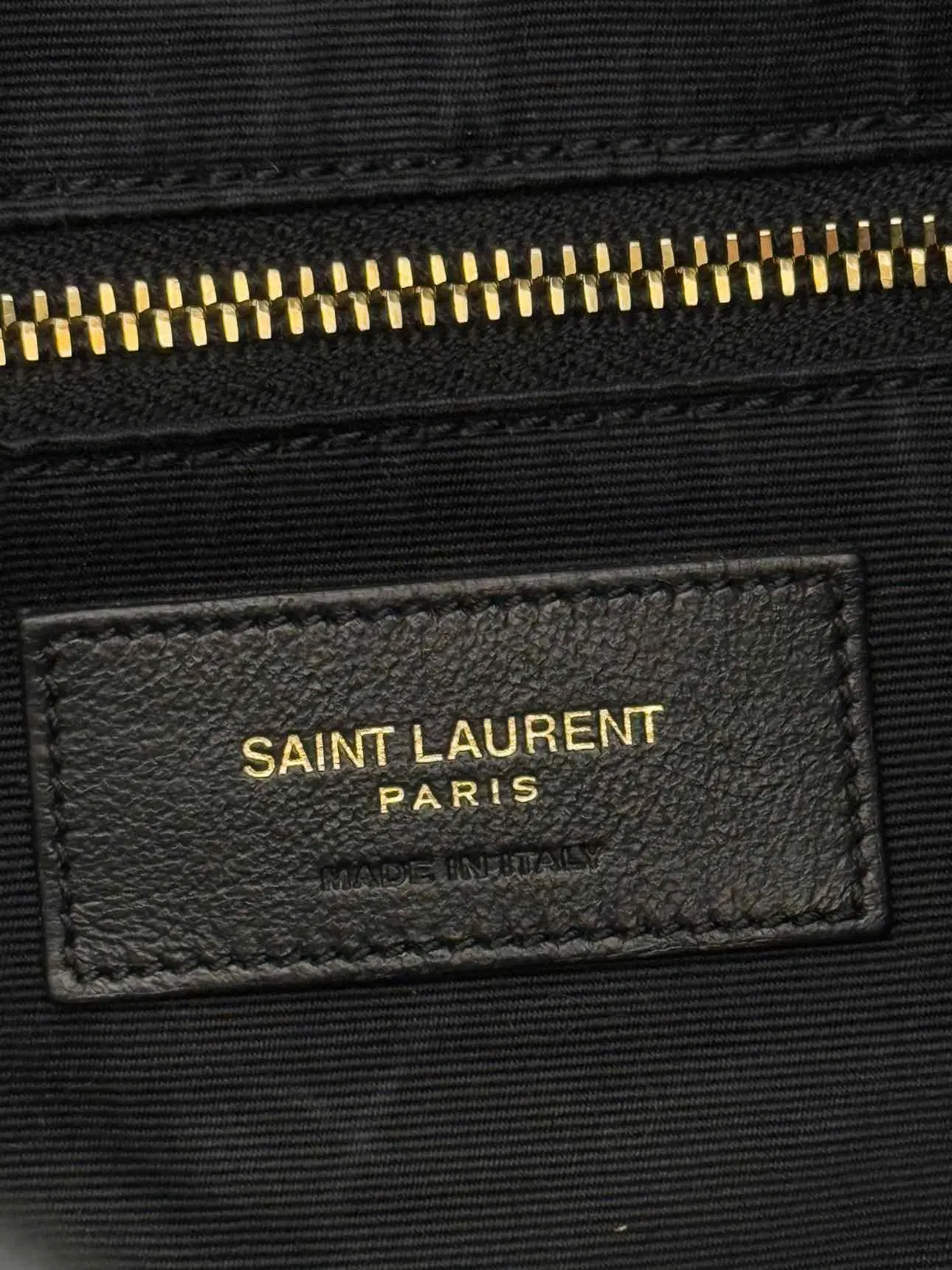 SAINT LAURENT Icare Black Tote Bag