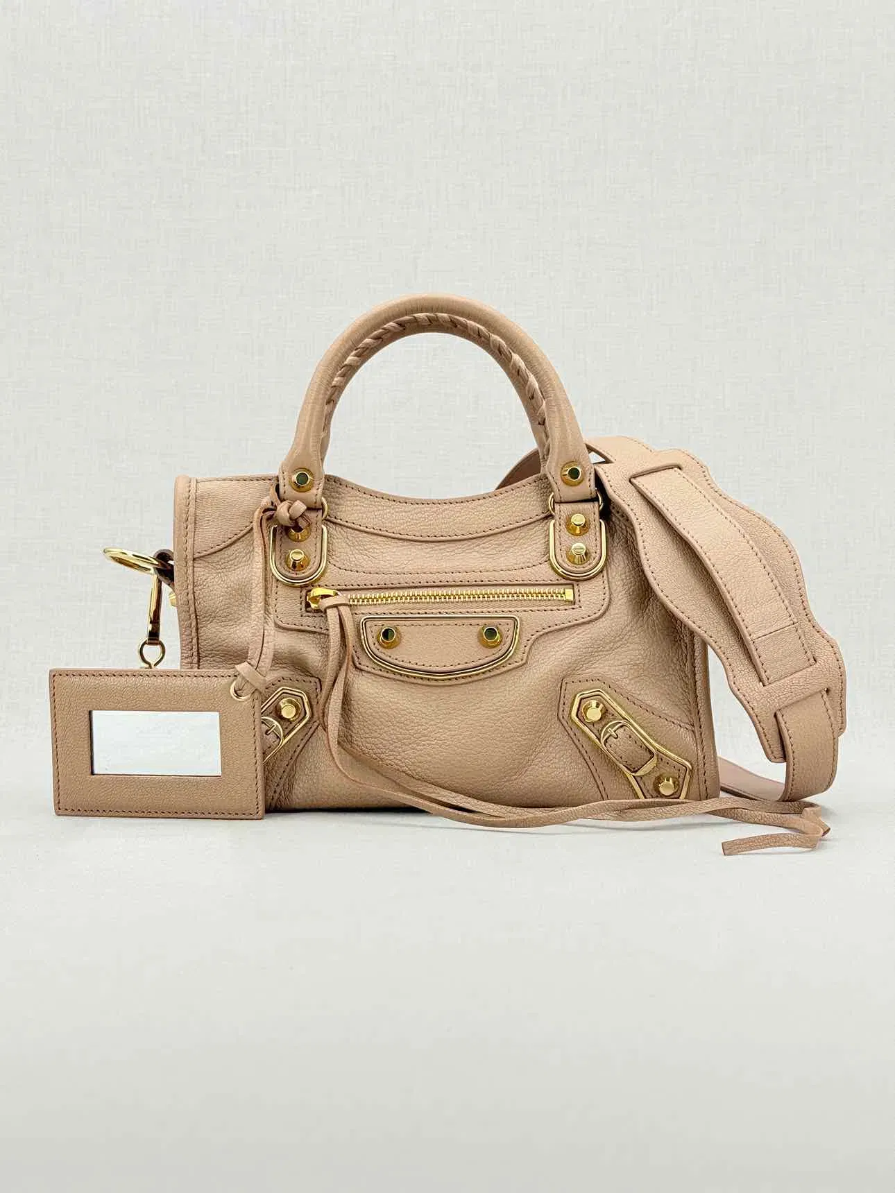 BALENCIAGA City Beige Tote Bag