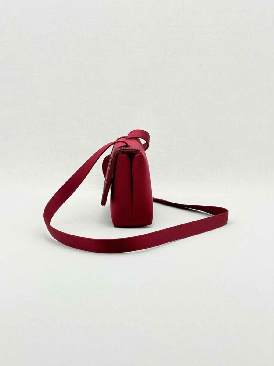 CHANEL Red Shoulder Bag