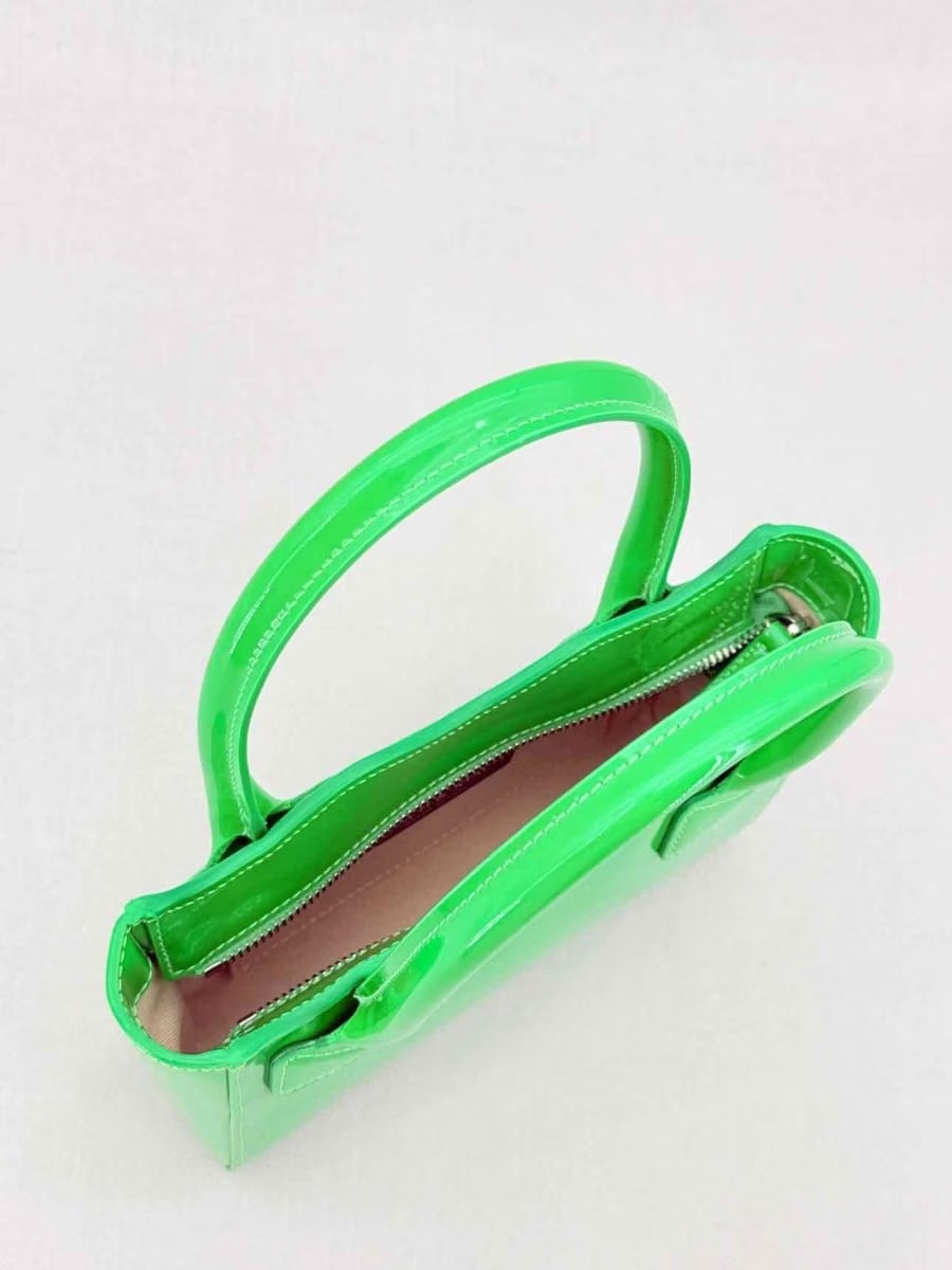 MACH & MACH Harper Green Tote Bag