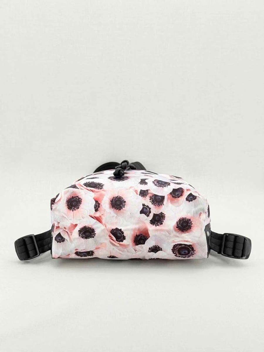 LONGCHAMP Le Pliage Pink Multicolor Floral Backpack