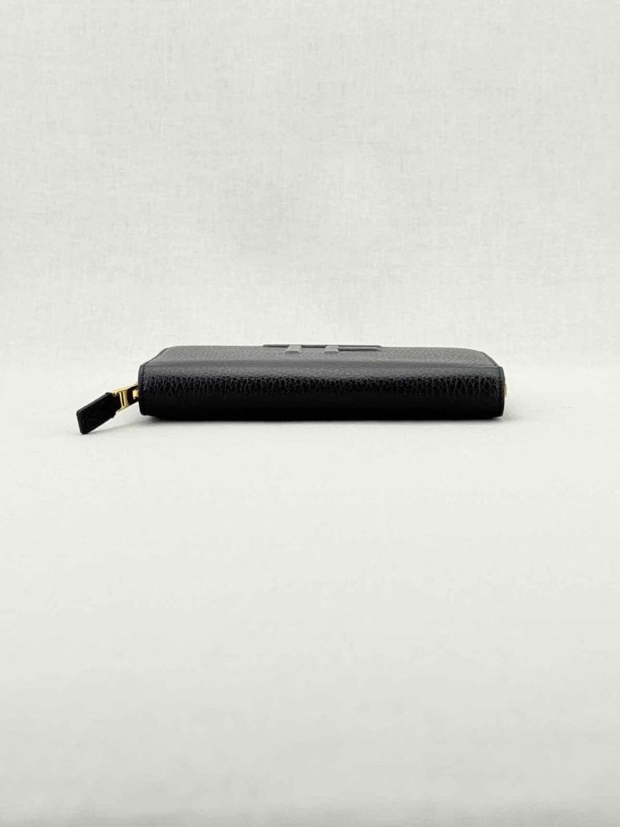 TOM FORD Black Logo Print Continental Wallet