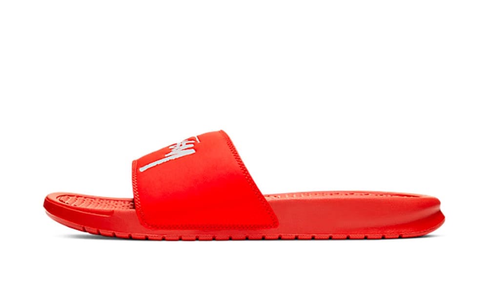 Nike Stussy x Nike Slide Sandals Red