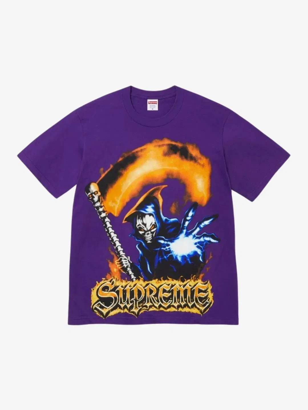 Supreme Grim Reaper T-Shirt Purple