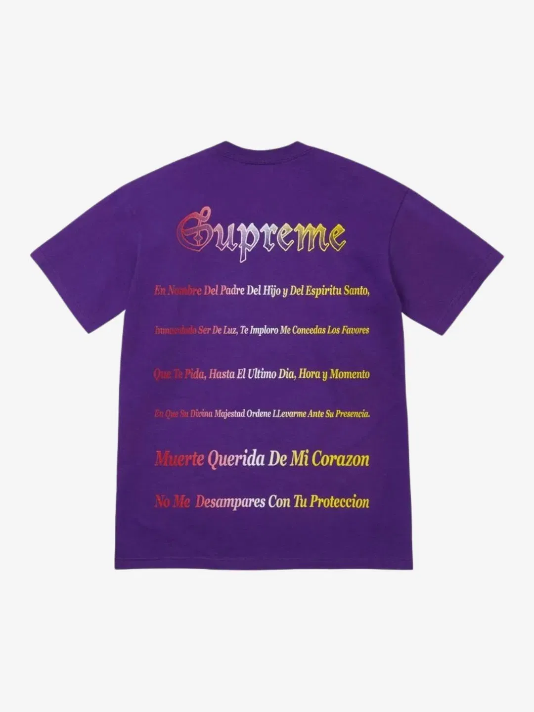 Supreme Grim Reaper T-Shirt Purple