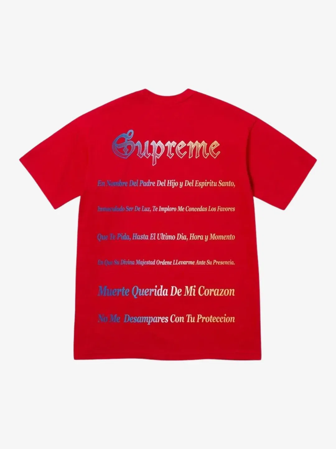 Supreme Grim Reaper T-Shirt Red