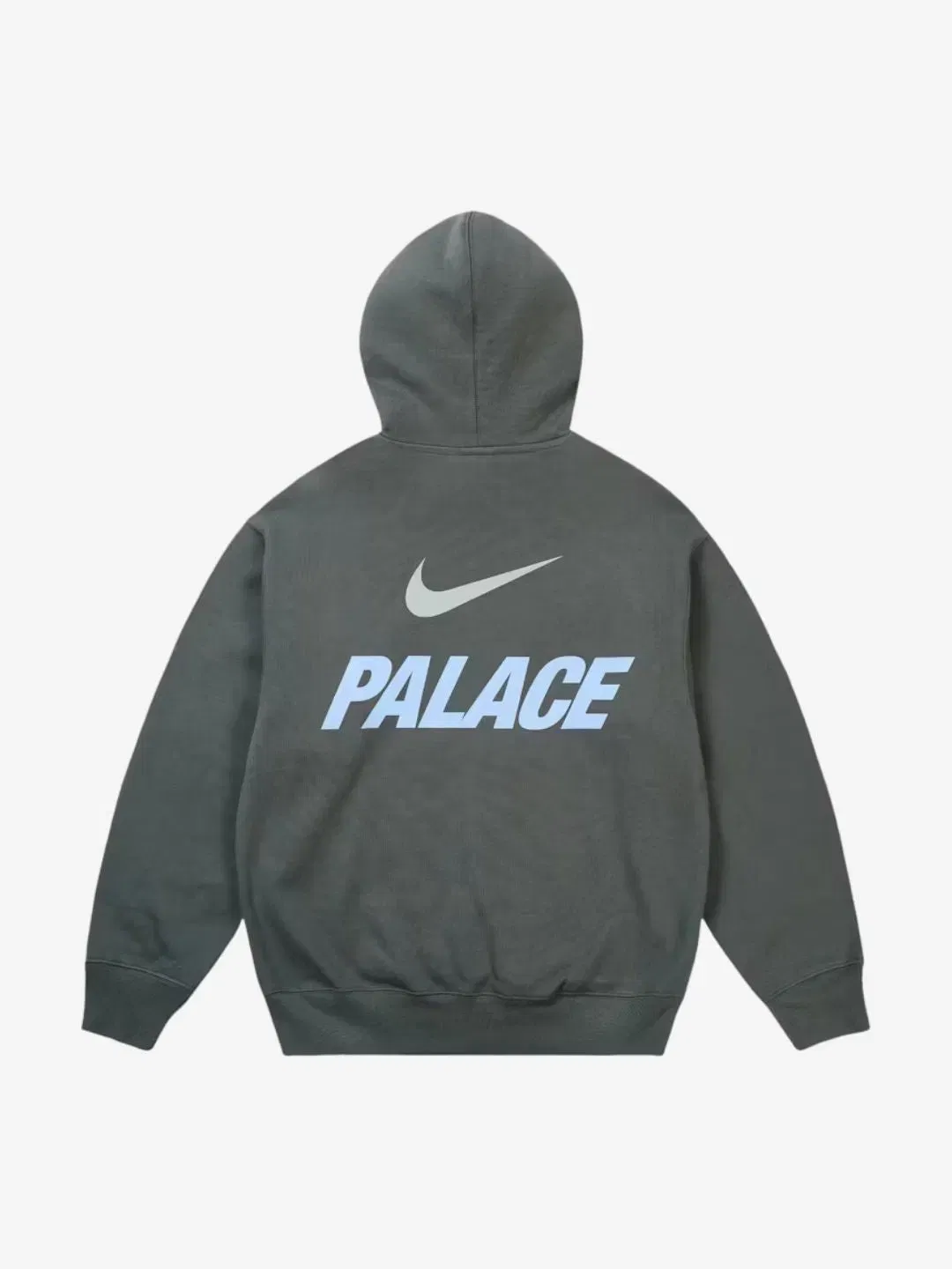 Palace Skateboards Palace x Nike Font Swoosh Hoodie Charcoal