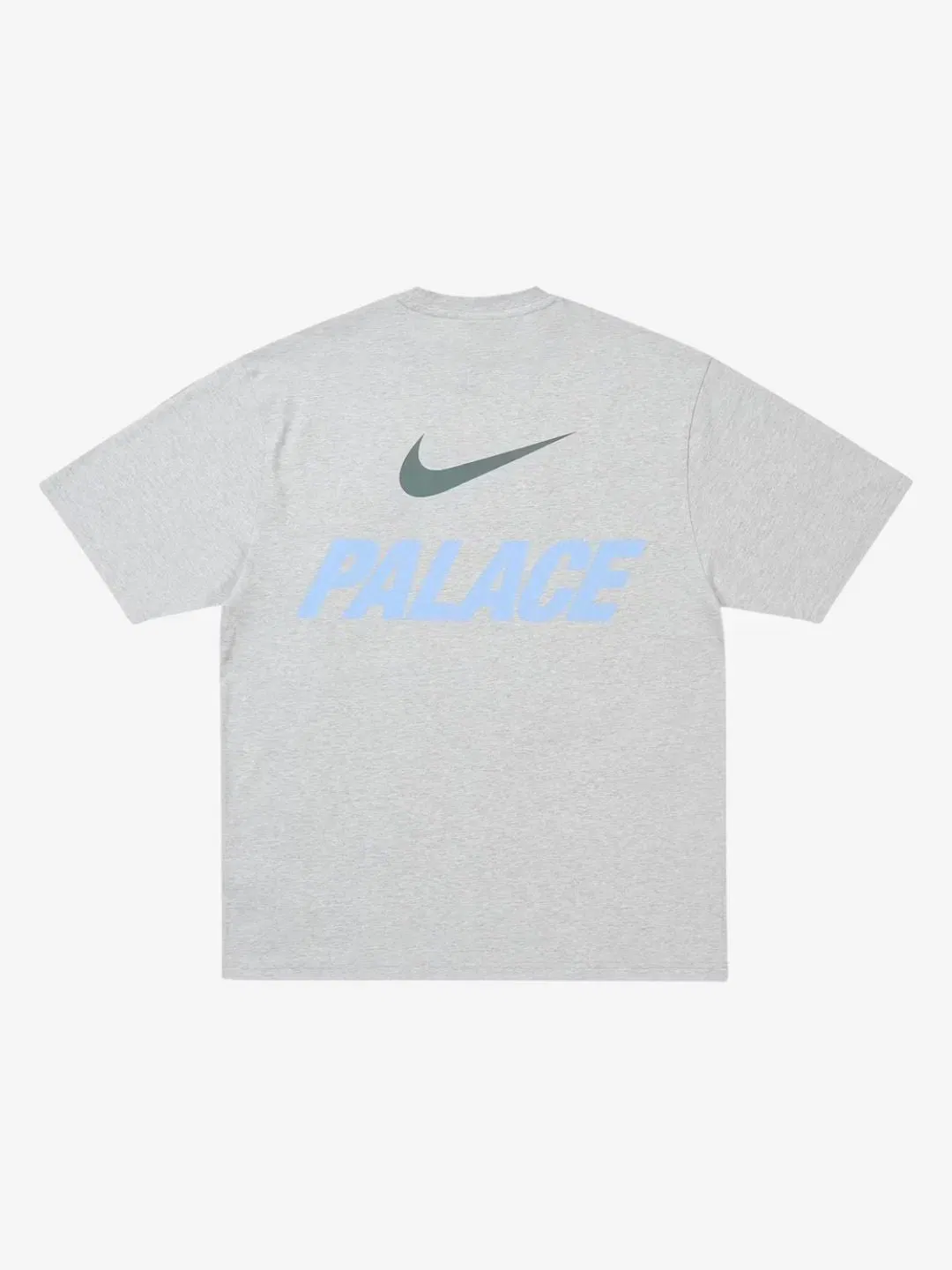 Palace Skateboards Palace x Nike Font Swoosh T-Shirt Grey Marl