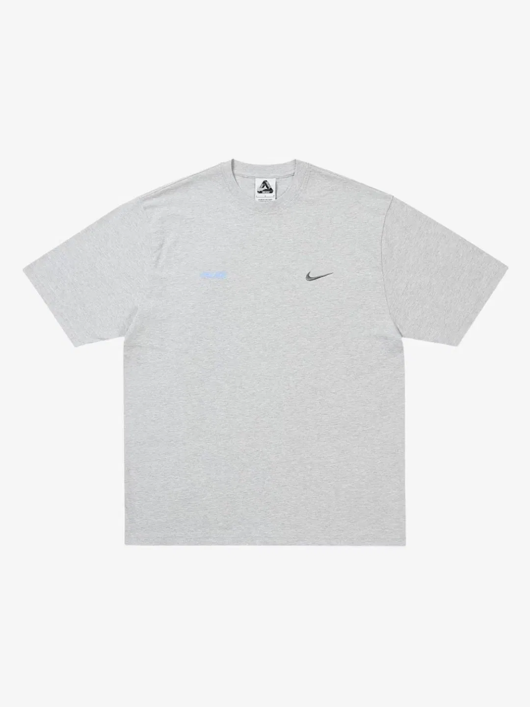 Palace Skateboards Palace x Nike Font Swoosh T-Shirt Grey Marl