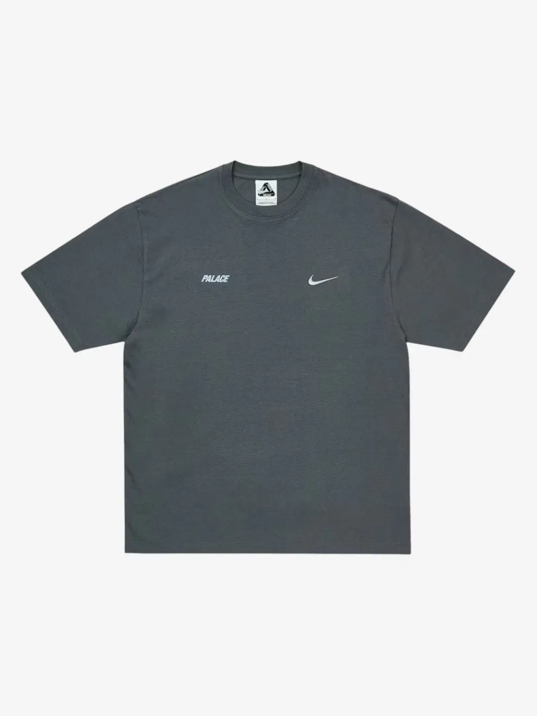 Palace Skateboards Palace x Nike Font Swoosh T-Shirt Charcoal
