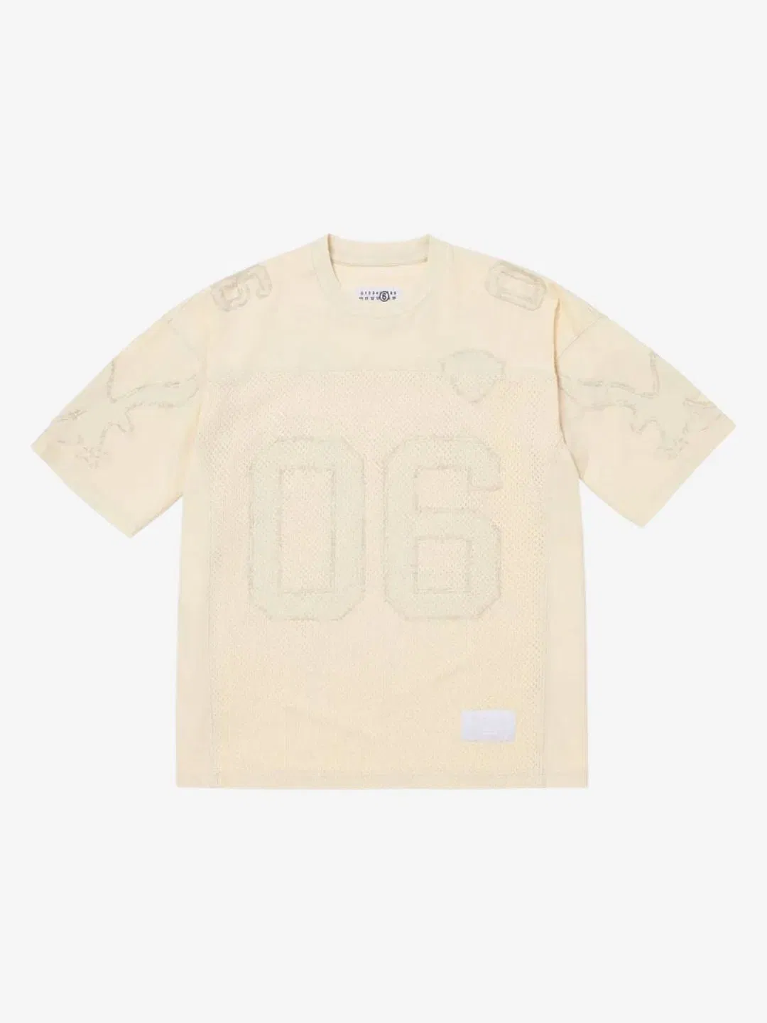 Supreme MM6 Maison Margiela Cotton Football Jersey White