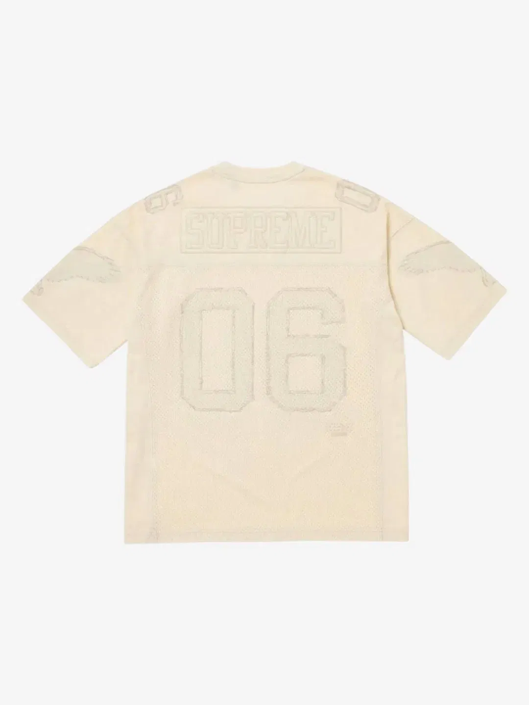 Supreme MM6 Maison Margiela Cotton Football Jersey White