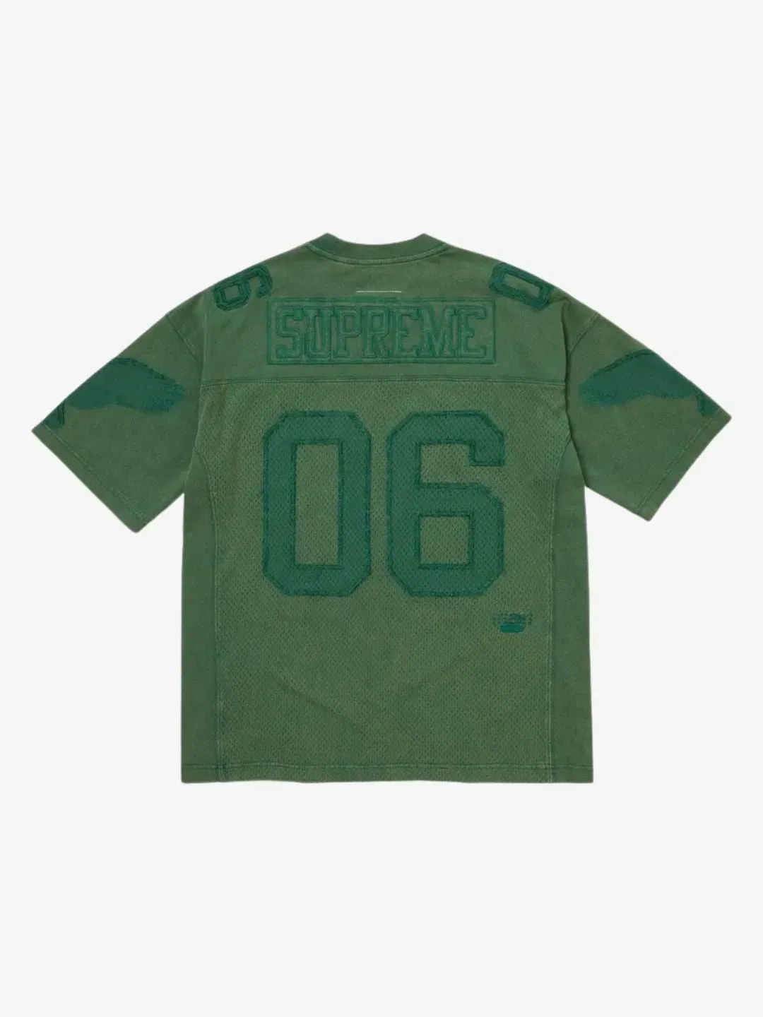 Supreme MM6 Maison Margiela Cotton Football Jersey Green