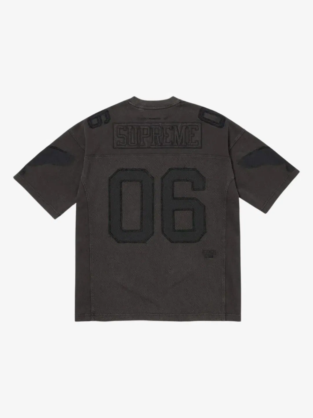 Supreme MM6 Maison Margiela Cotton Football Jersey Black
