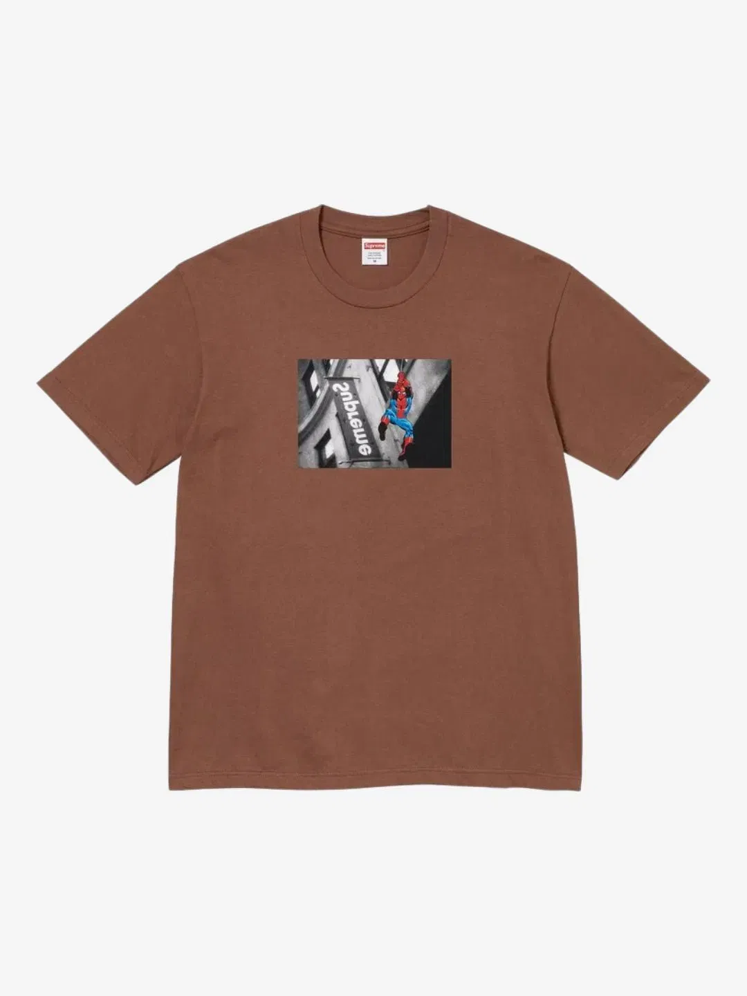 Supreme Spider-Man T-Shirt Brown
