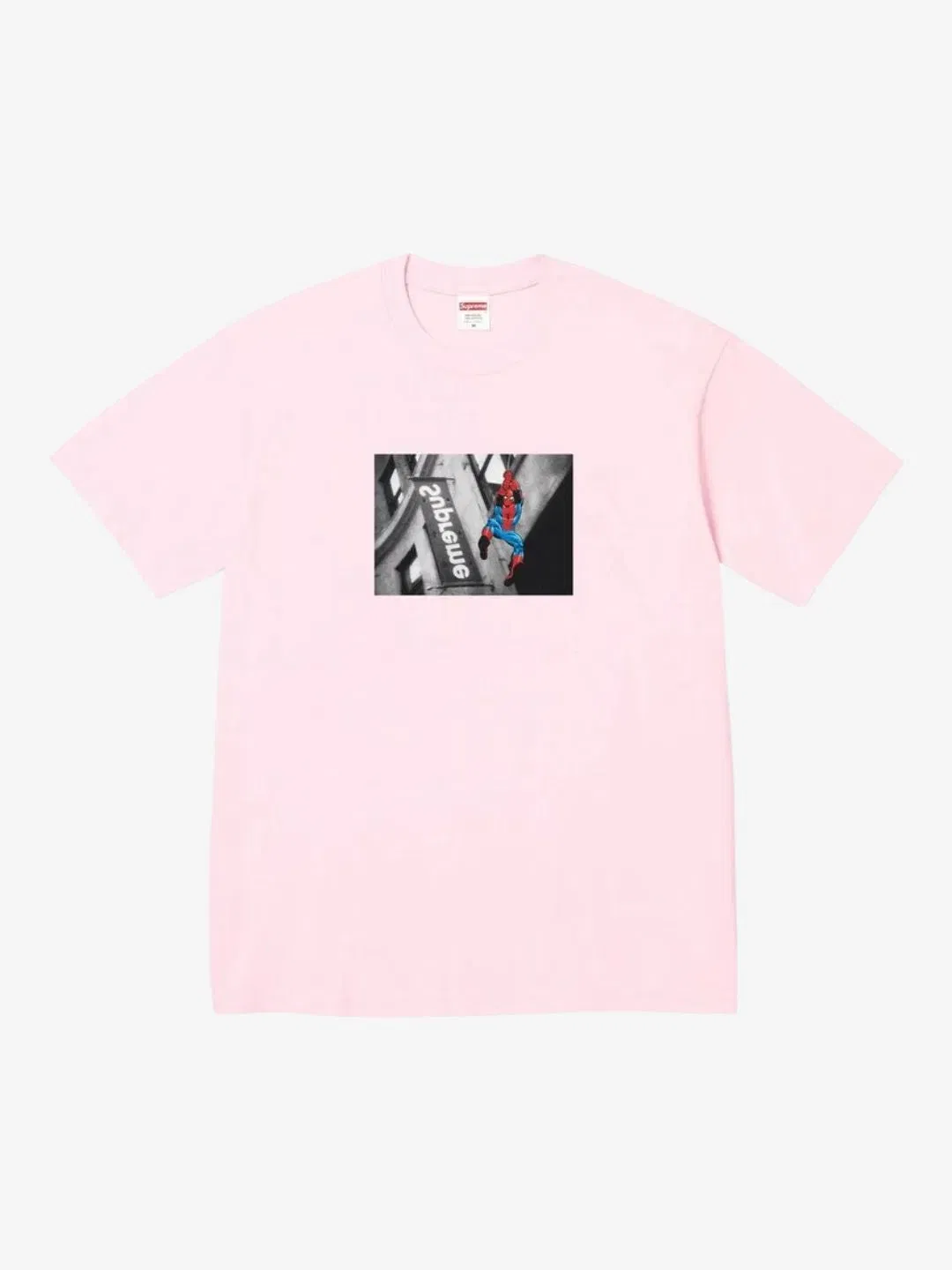 Supreme Spider-Man T-Shirt Light Pink