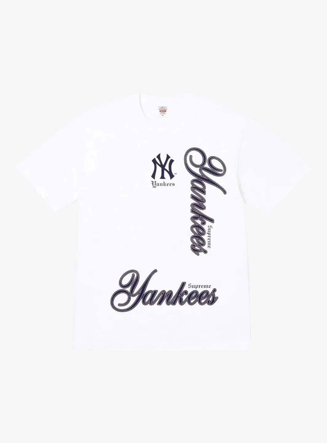 Supreme MLB Teams NY T-Shirt White