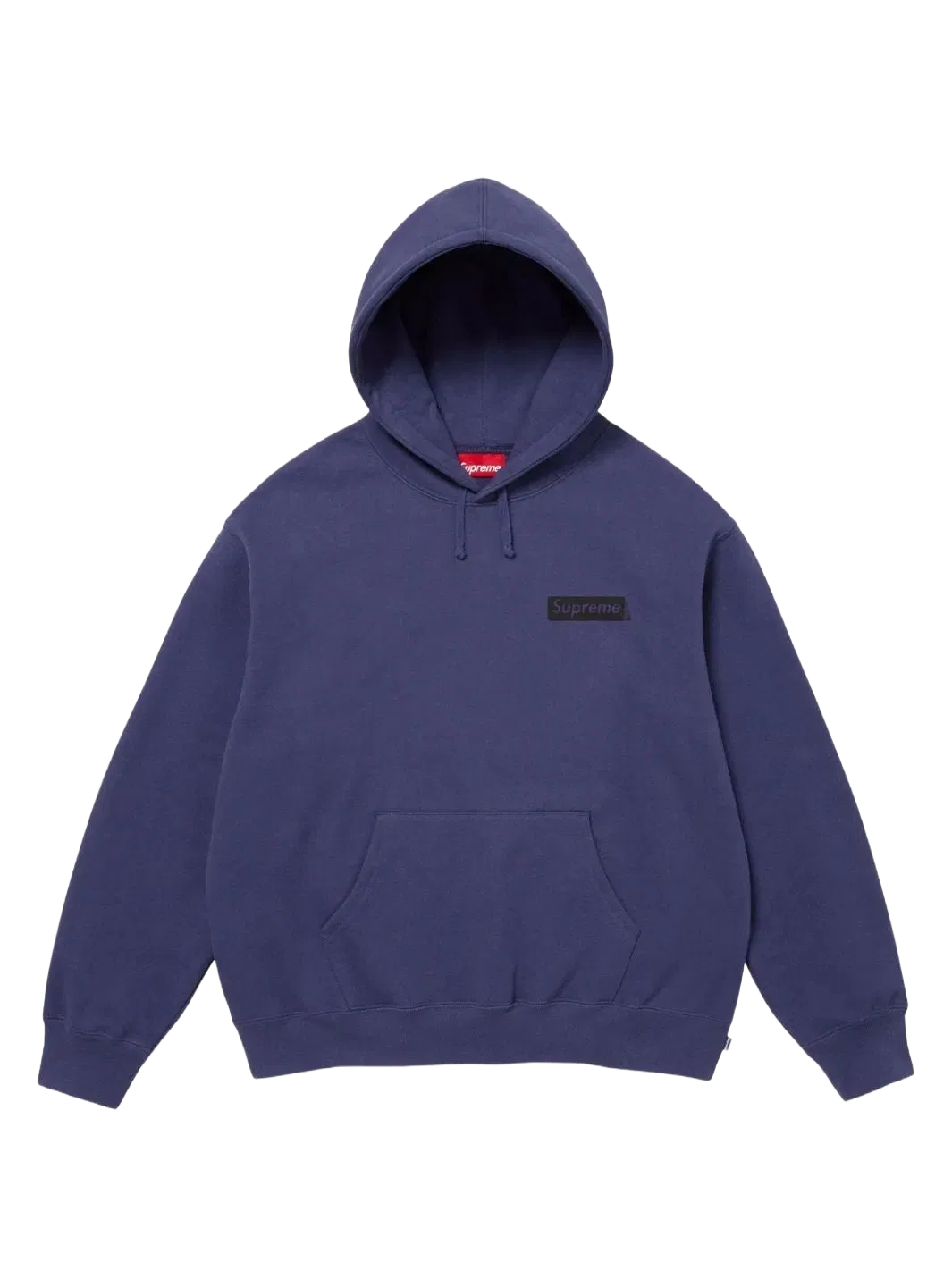 Supreme President Hooded Sweatshirt Washed Navy