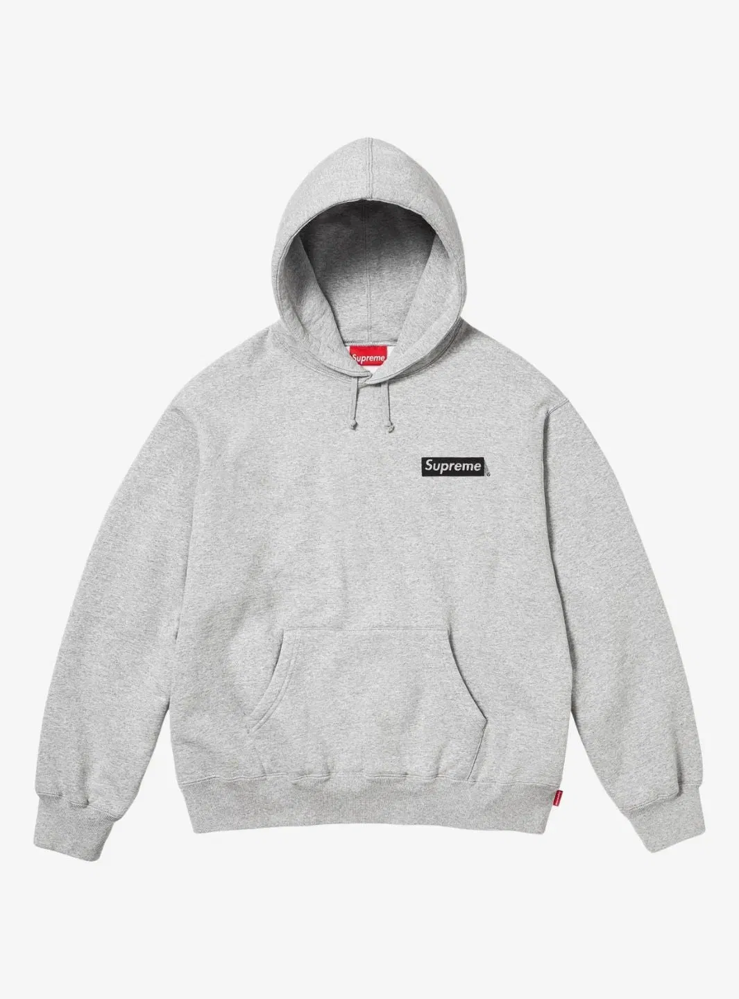 Supreme President Hooded Sweatshirt Heather Grey