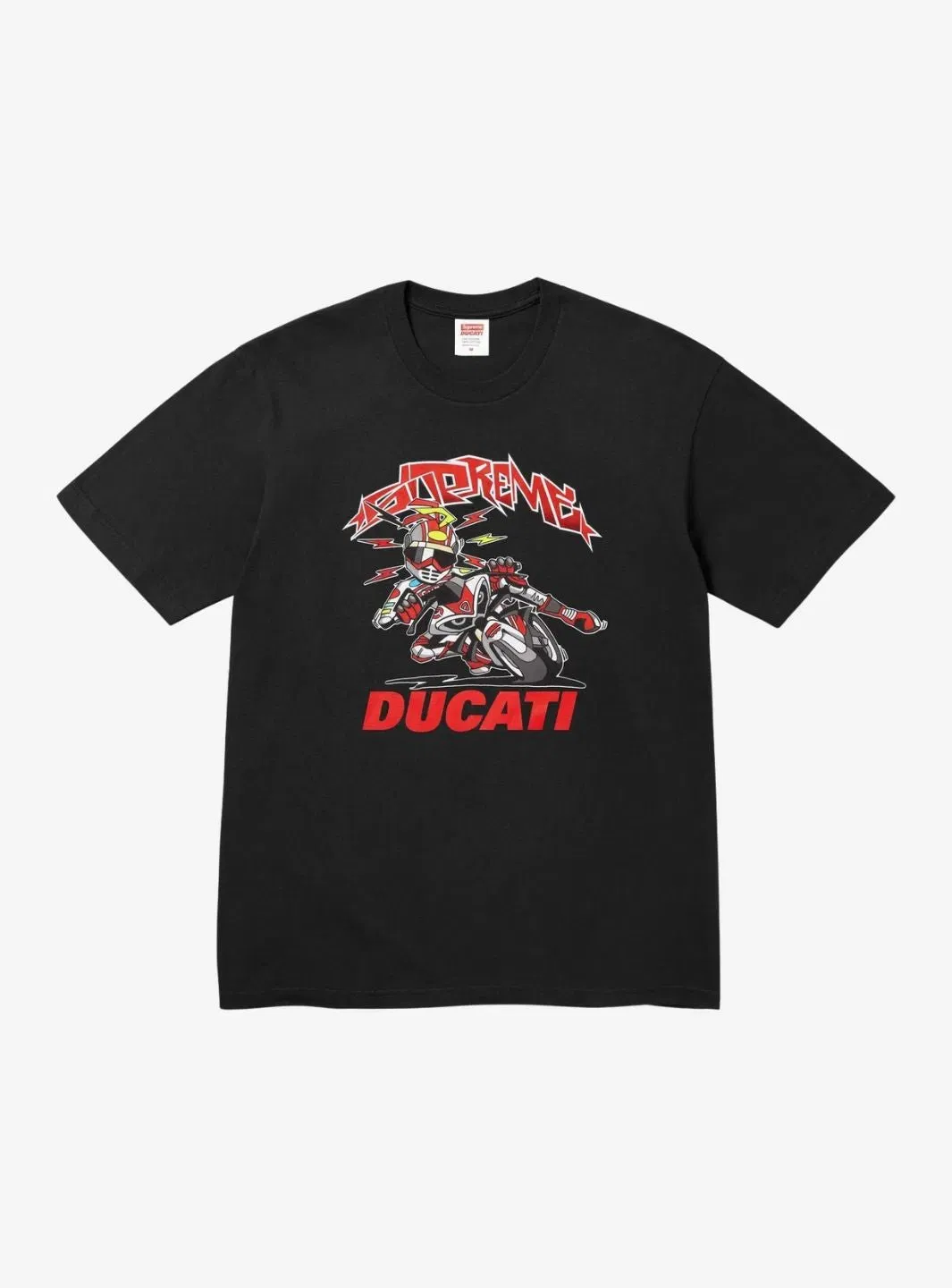 Supreme Ducati Bike T-Shirt Black