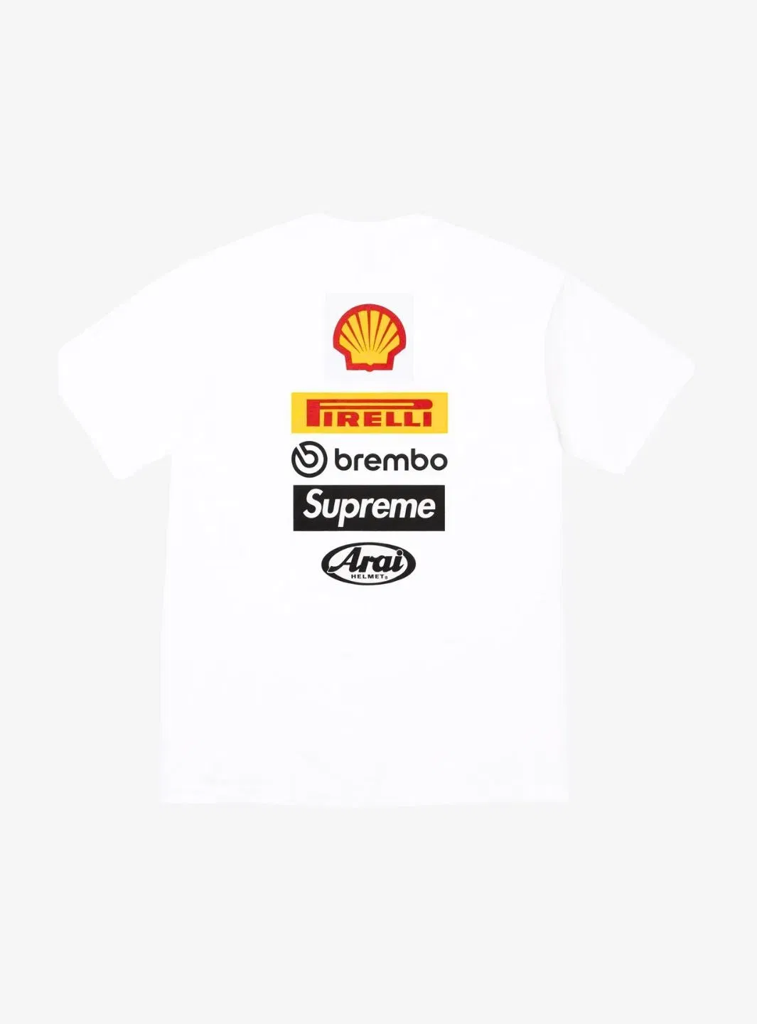 Supreme Ducati Logo T-Shirt White
