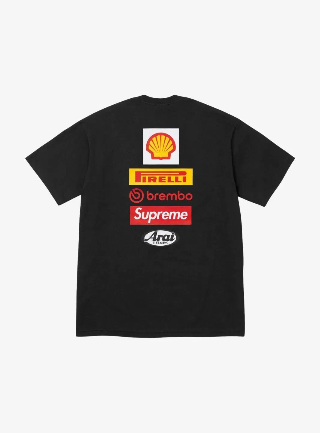 Supreme Ducati Logo T-Shirt Black
