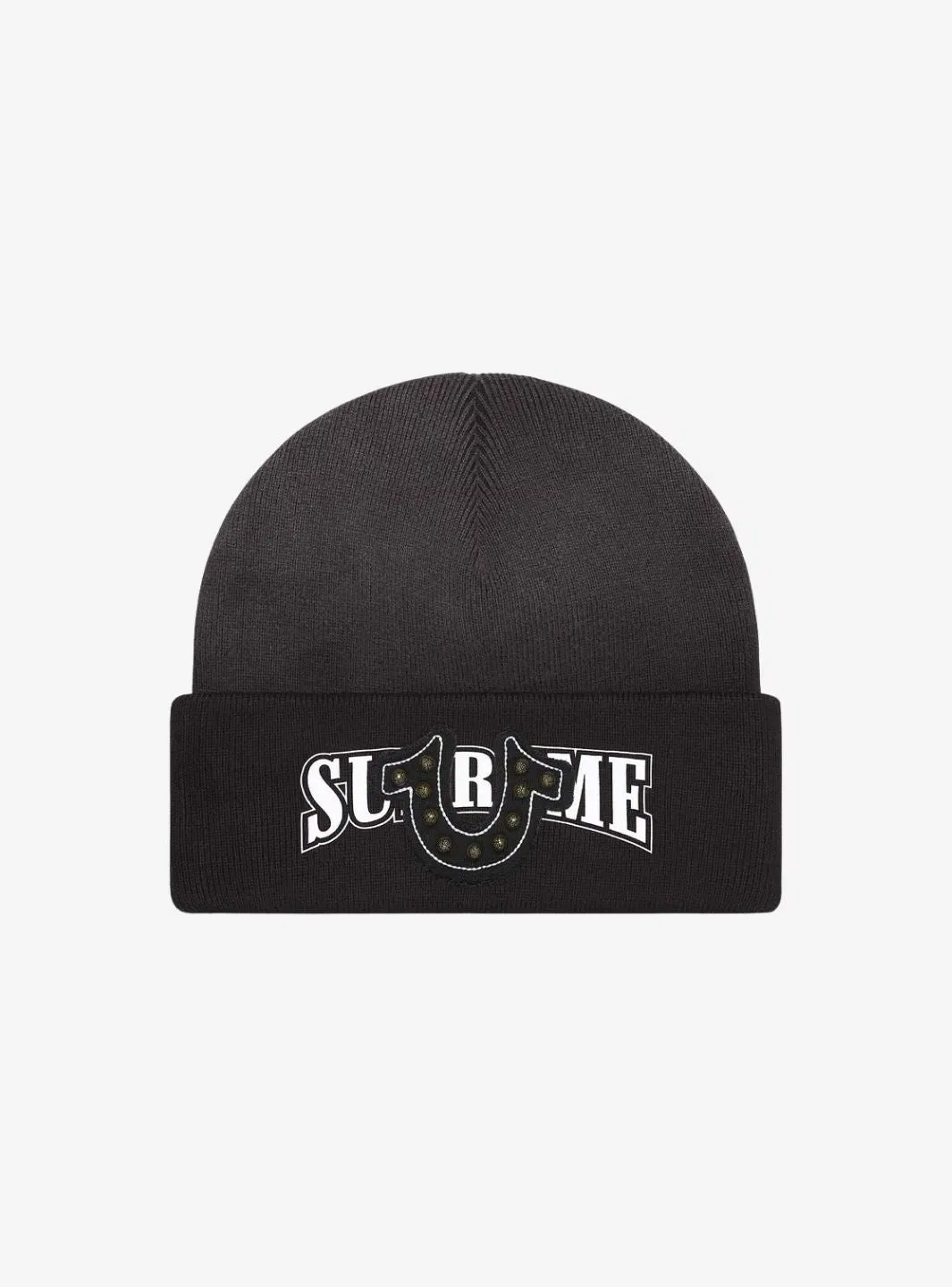 Supreme True Religion Beanie Black (FW25)