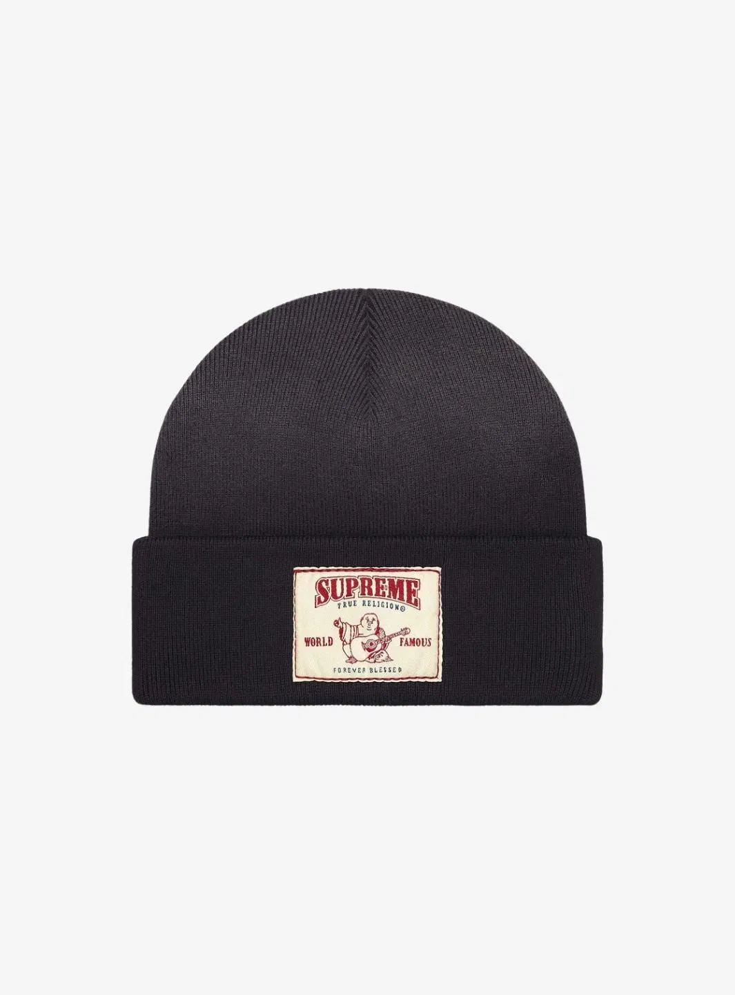Supreme True Religion Beanie Black (FW25)