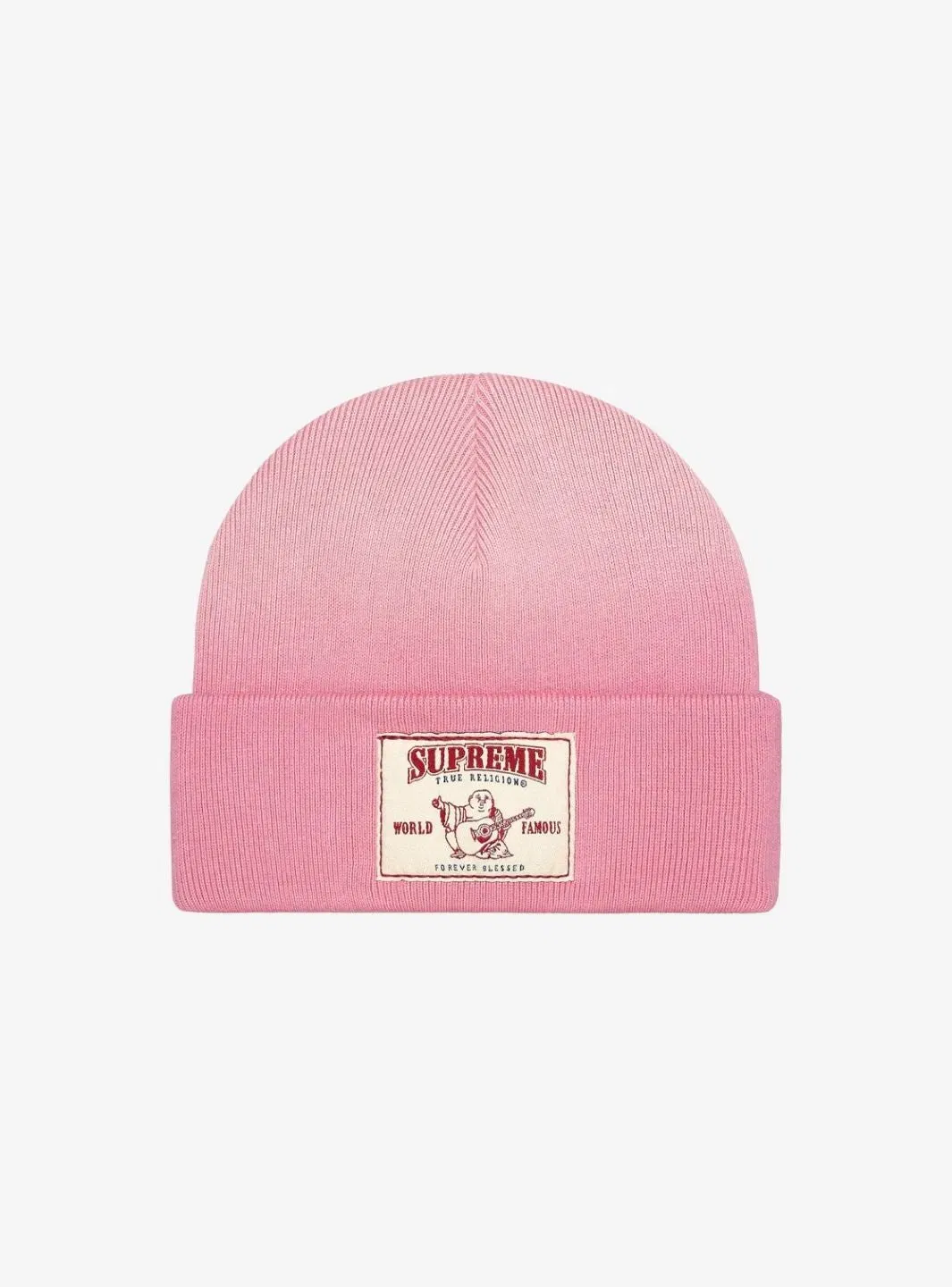 Supreme True Religion Beanie Pink (FW25)