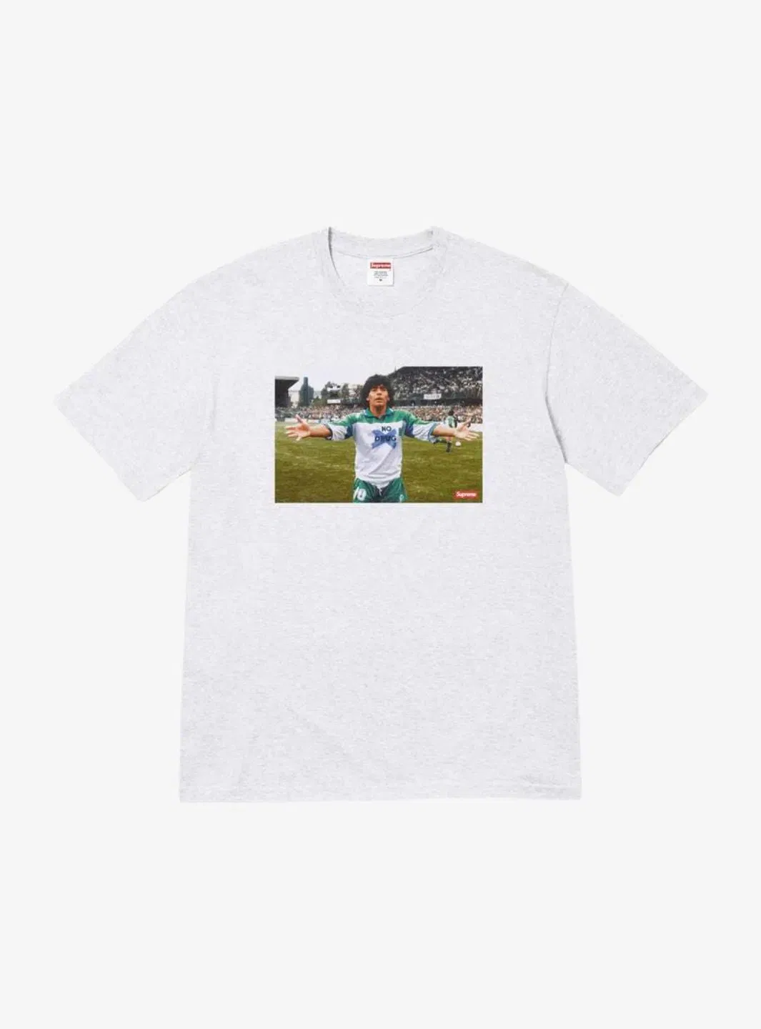 Supreme Maradona T-Shirt Grey