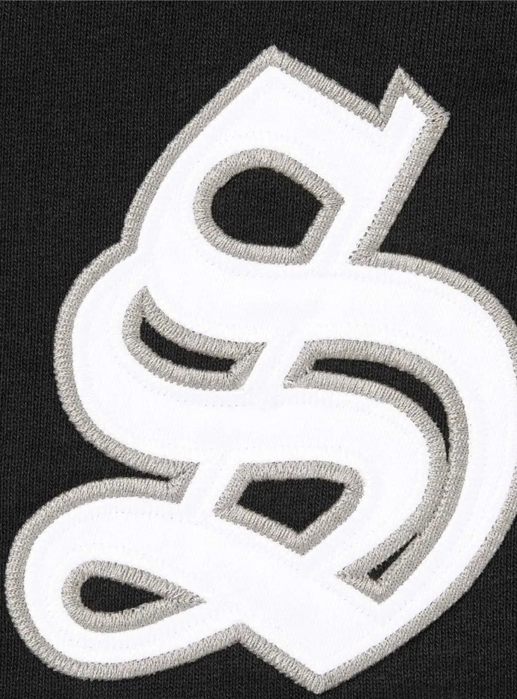 Supreme League Champs Zip Up Hooded Sweatshirt Black