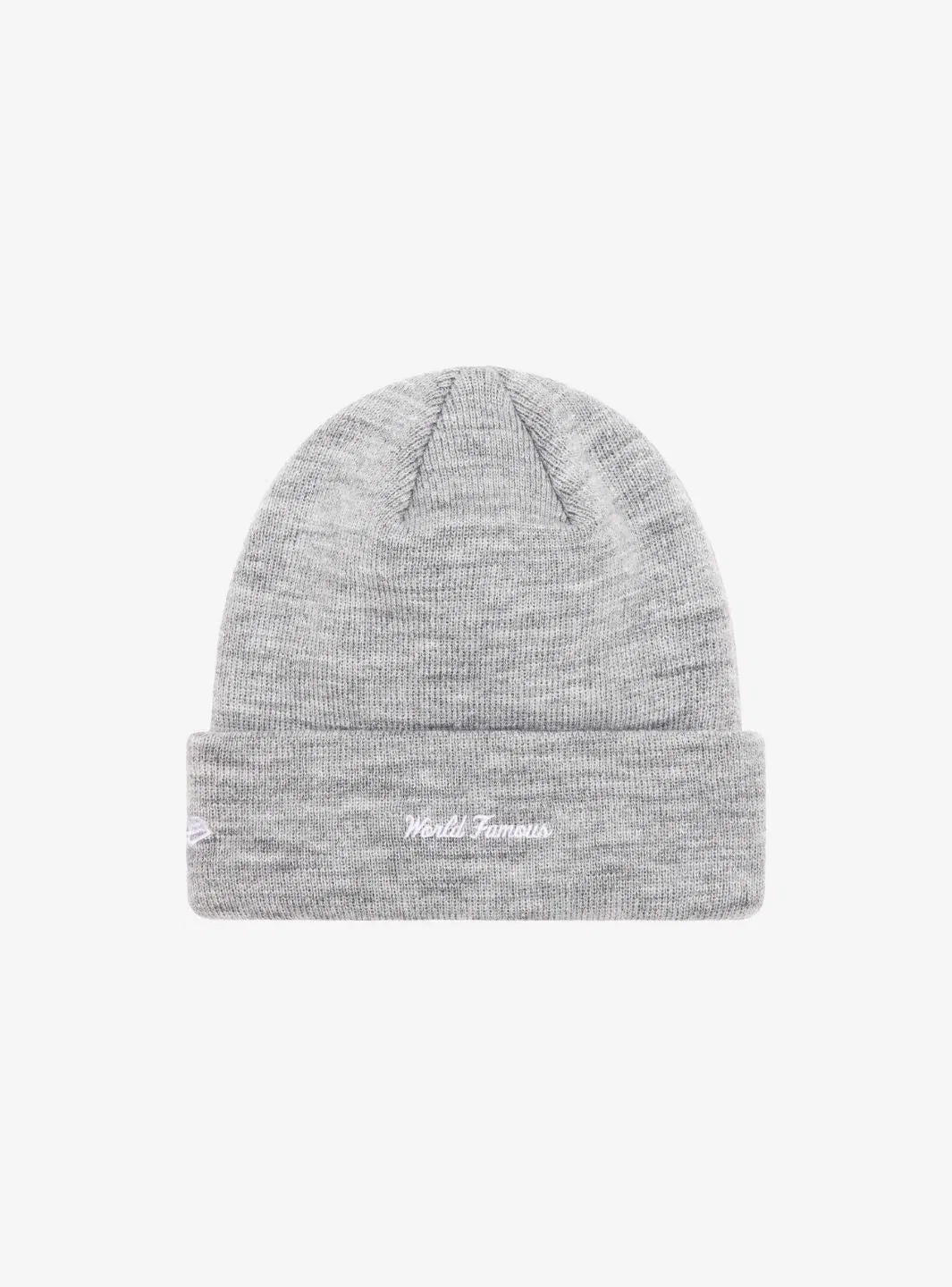 Supreme New Era Box Logo Beanie Heather Grey (FW23)
