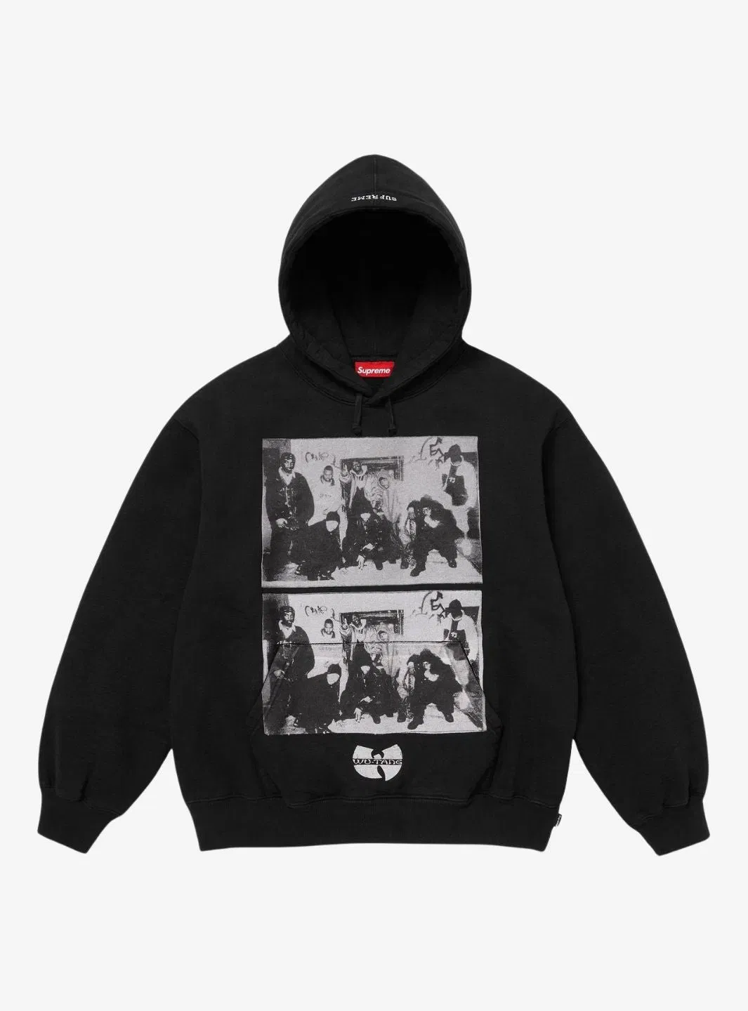 Supreme Wu-Tang Clan Hooded Sweatshirt Black