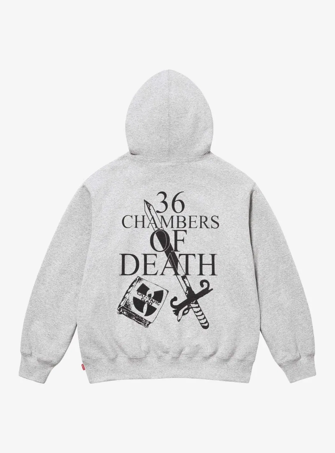 Supreme Wu-Tang Clan Hooded Sweatshirt Heather Grey