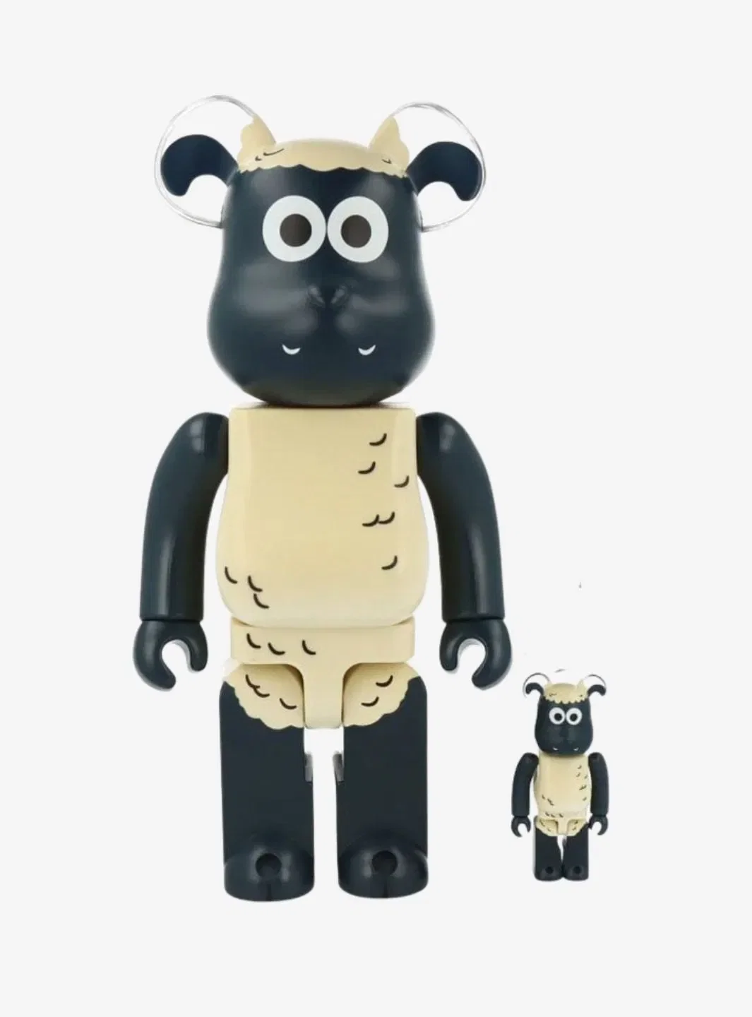 Bearbrick Shaun the Sheep 100% & 400% Set