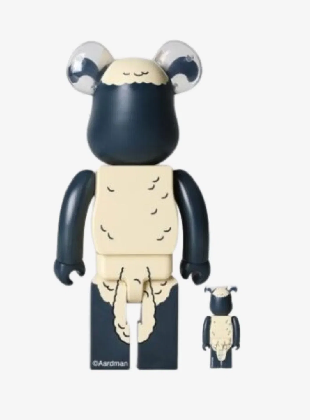 Bearbrick Shaun the Sheep 100% & 400% Set
