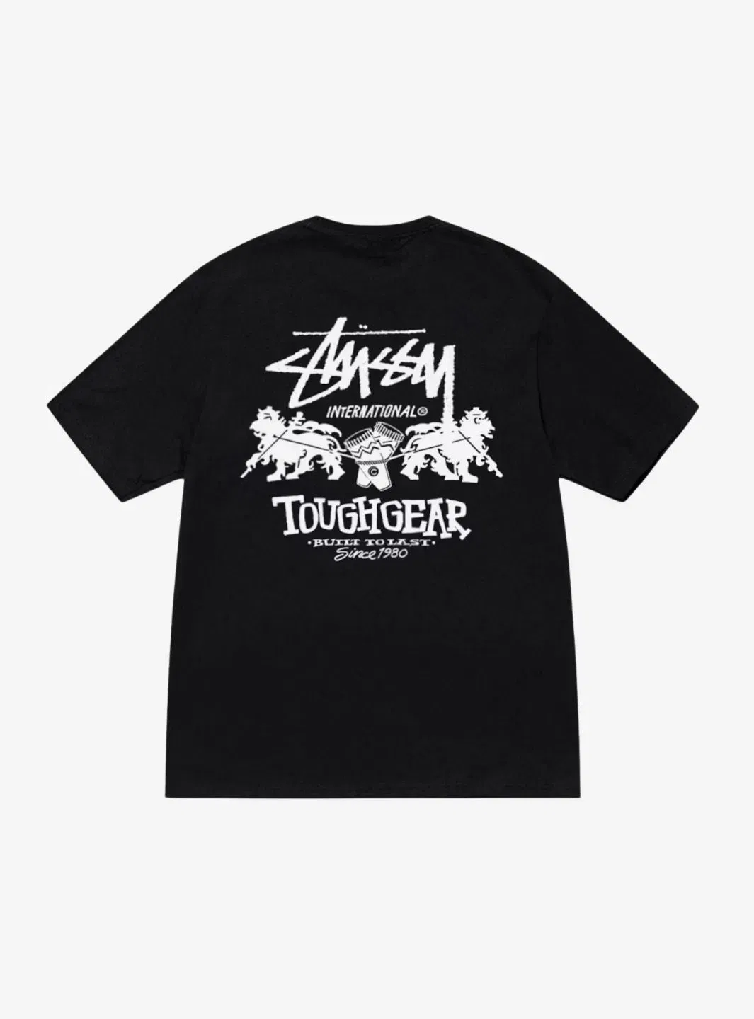 Stussy Tough Gear International T-Shirt Black