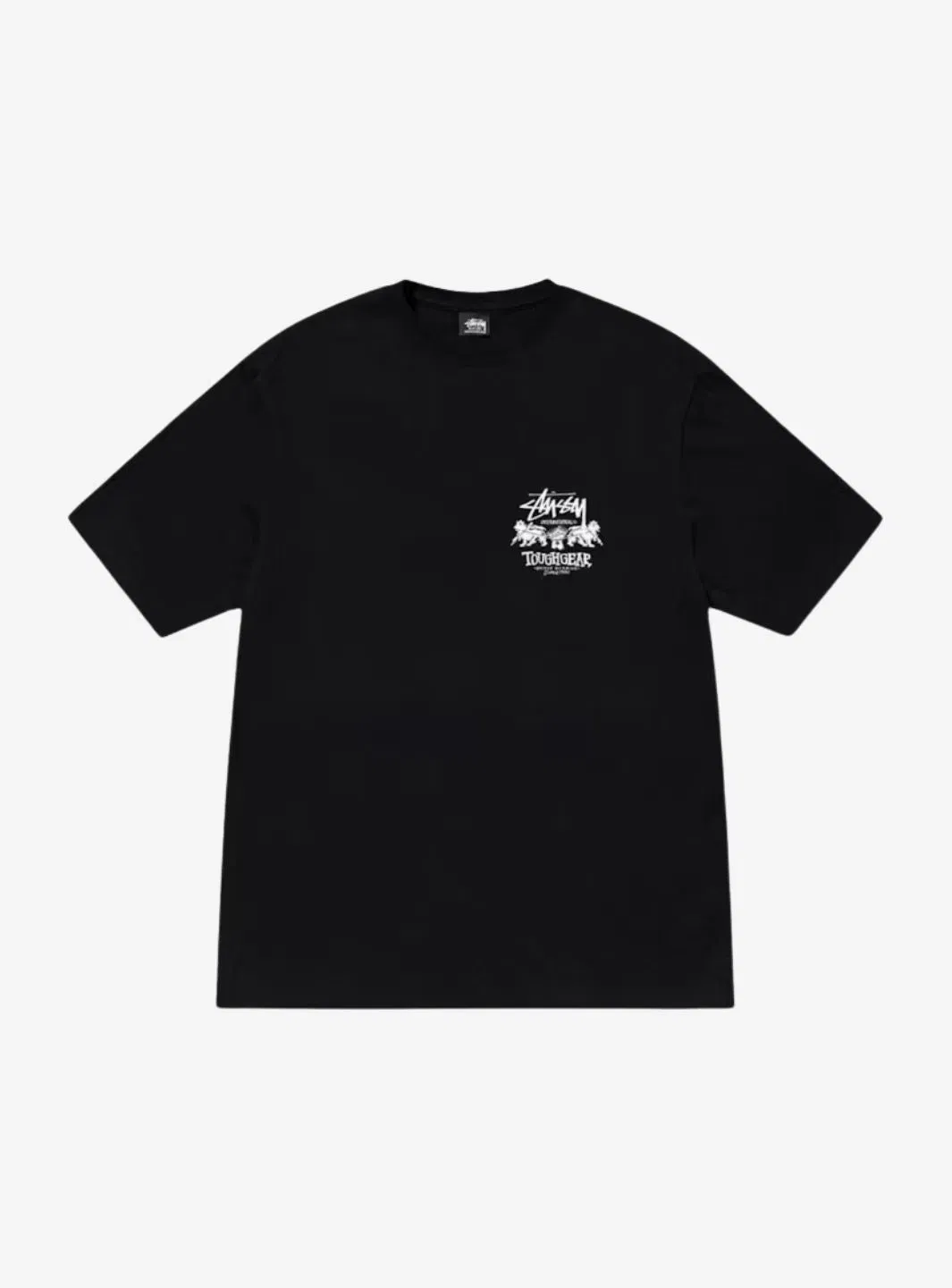 Stussy Tough Gear International T-Shirt Black