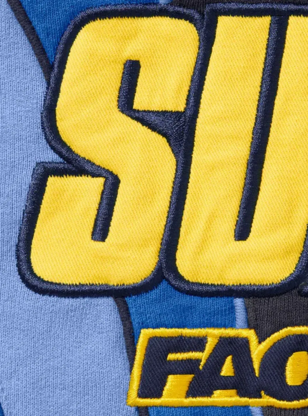 Supreme Fox Racing Zip Up Hooded Sweatshirt Blue