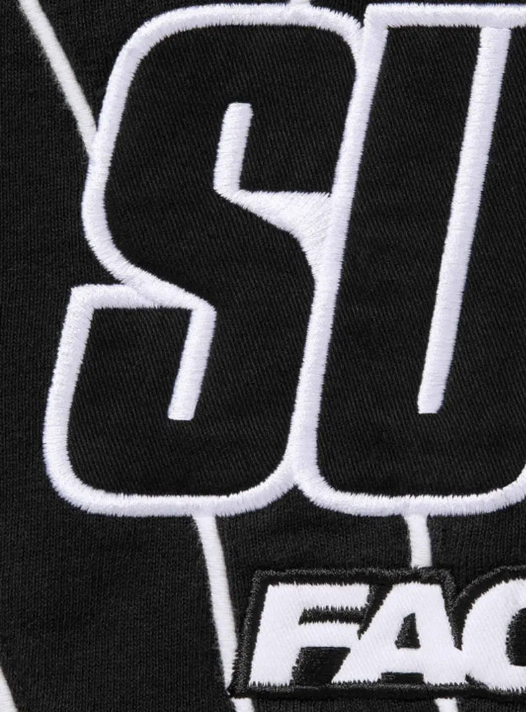Supreme Fox Racing Zip Up Hooded Sweatshirt Black