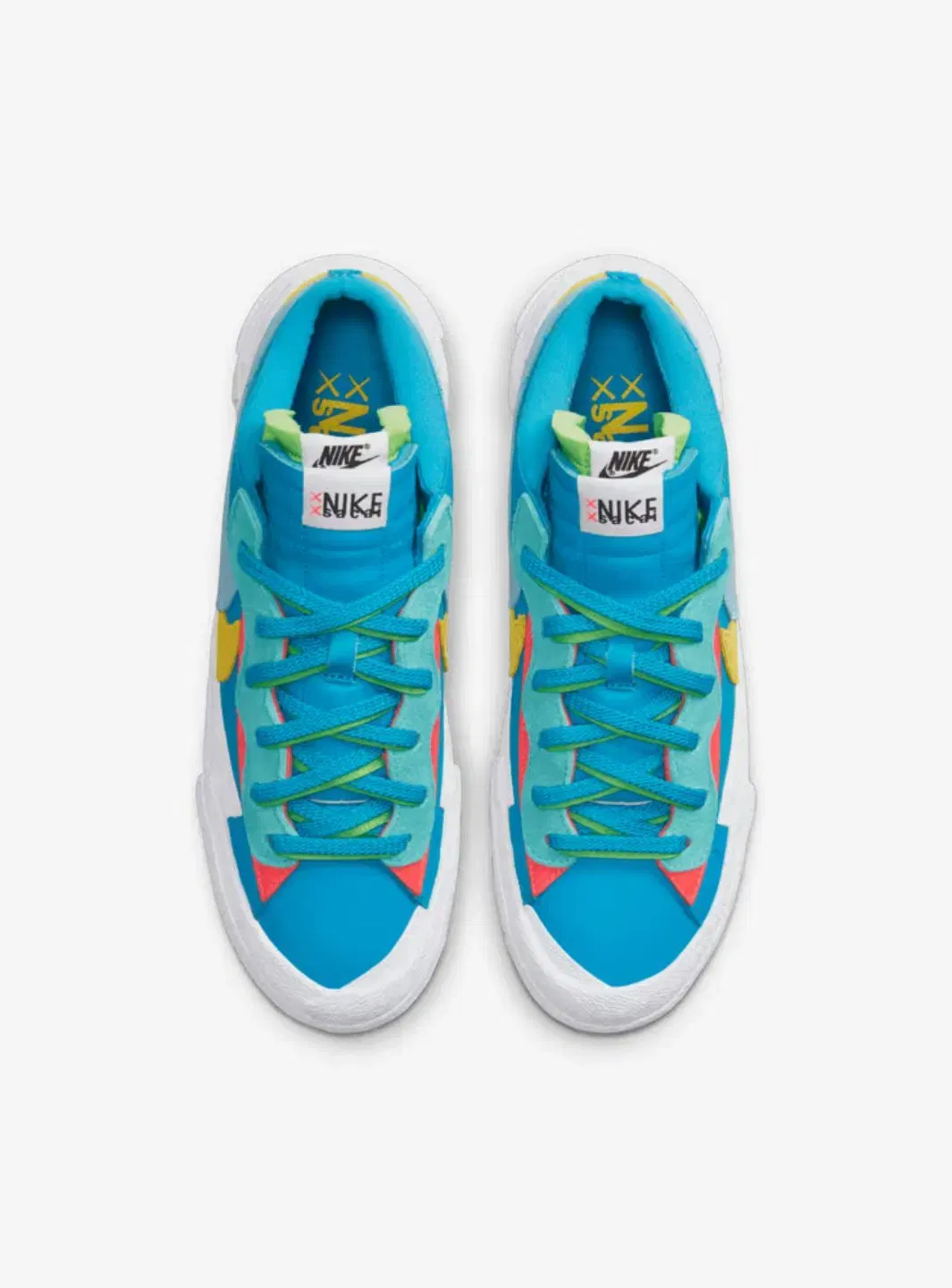 Nike Blazer Low Sacai KAWS Neptune Blue