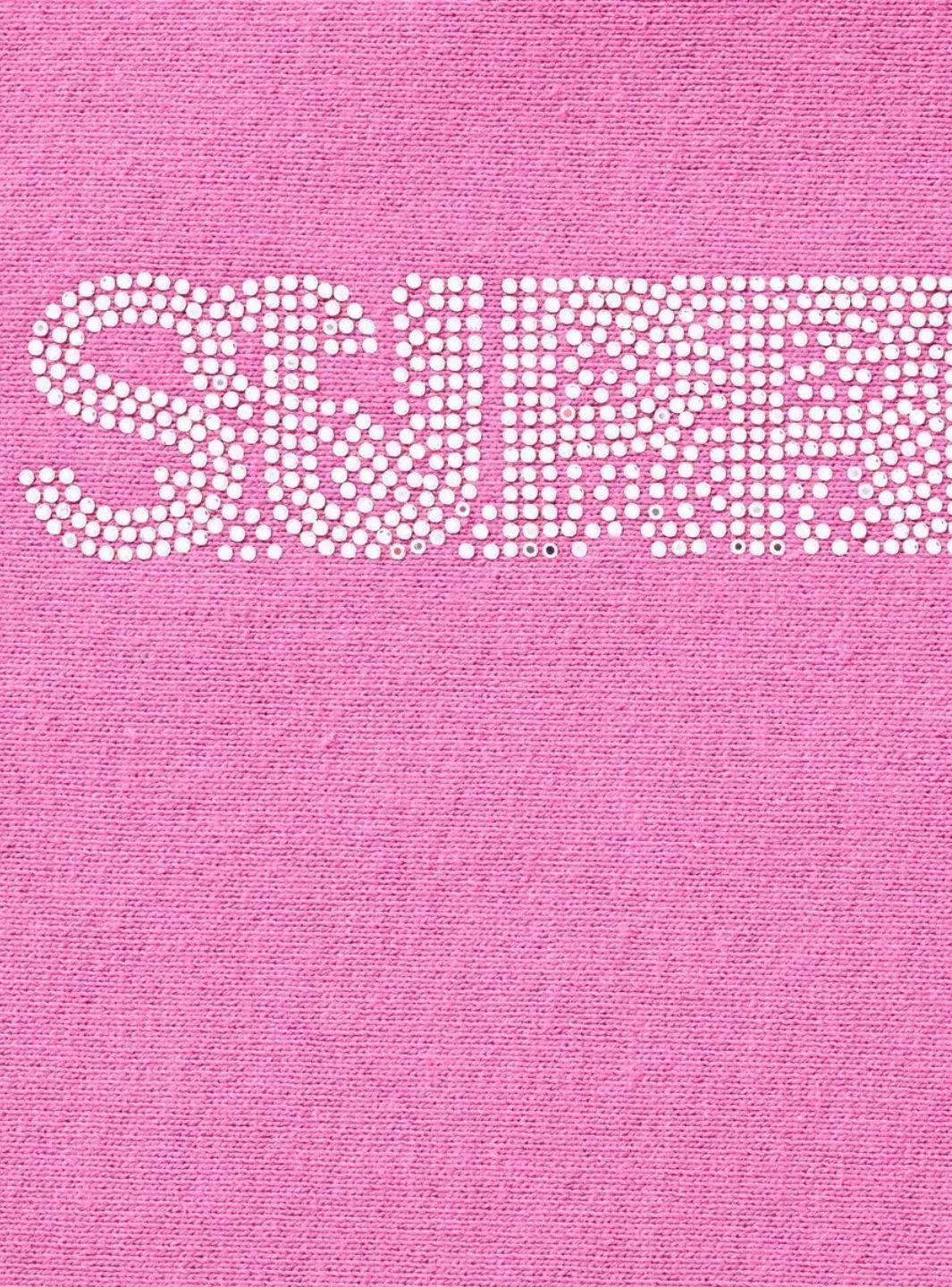 Supreme Swarovski Motion Logo Hooded Sweatshirt Pink