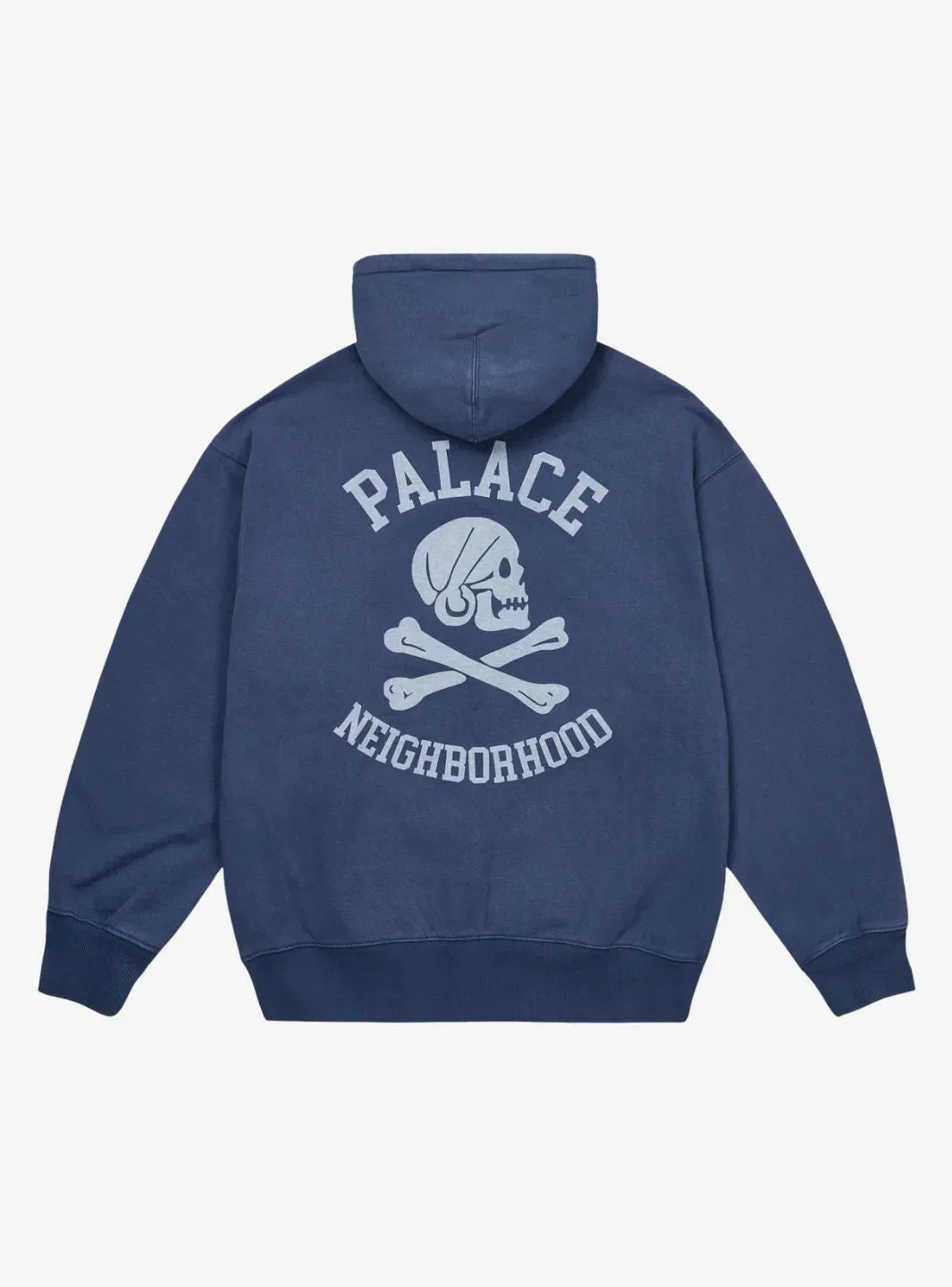 Palace Skateboards Palace x Neighborhood Skull Zip Hoodie Navy