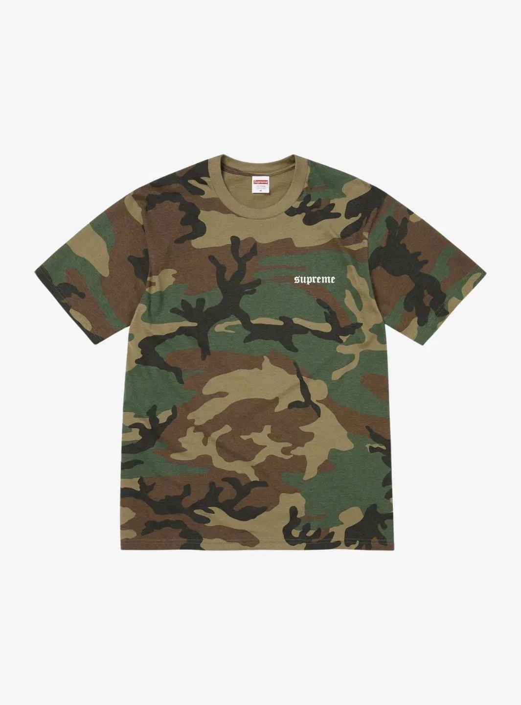 Supreme Target T-Shirt Woodland Camo