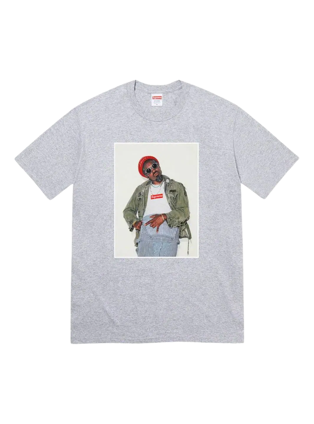 Supreme André 3000 T-Shirt Heather Grey